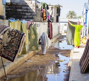 Misrata sigue Tawerghan gente como rehenes en los campamentos de desplazados internos
