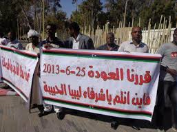 Libia Tawergha demora en el retorno